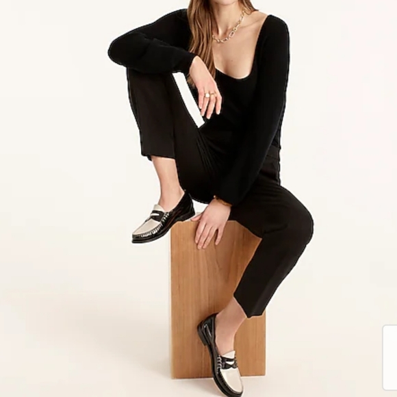 J. Crew Pants & Jumpsuits J Crew Black Straightleg Tall Cropped